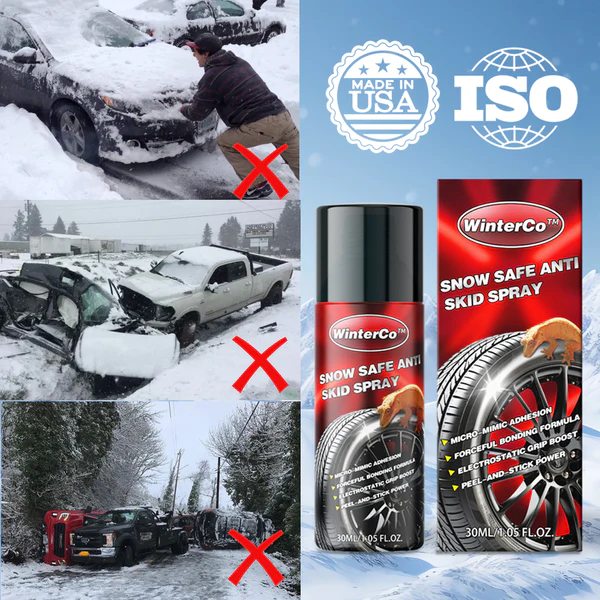 WinterCo™ High-Tech Car Tire Snow Safe Anti-Skid Spray - Image 8