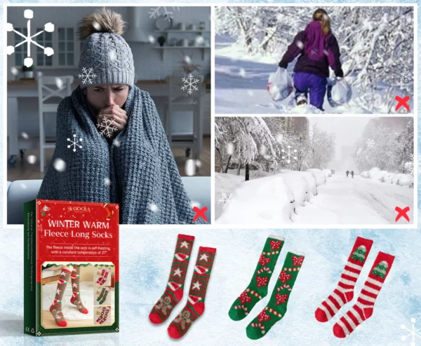 Sugoola™ Winter Warm Fleece Long Socks - Image 4