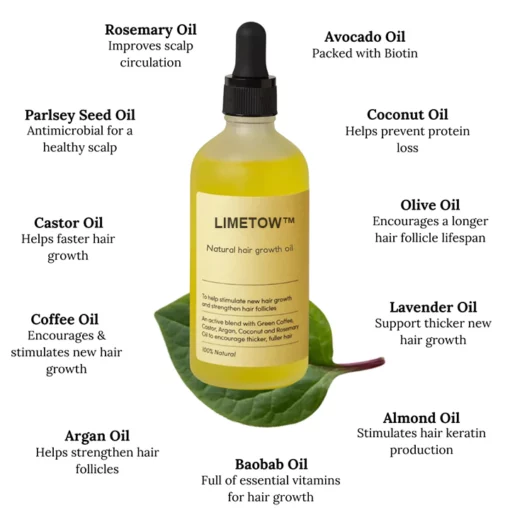LIMETOW™ Natural Vegan Hair Growth Oil - Image 2