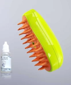 Spray floating hair comb