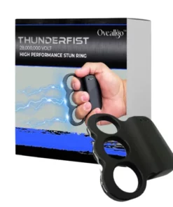 Fivfivgo™ ThunderFist 28000000 Volt High Performance Stun Ring