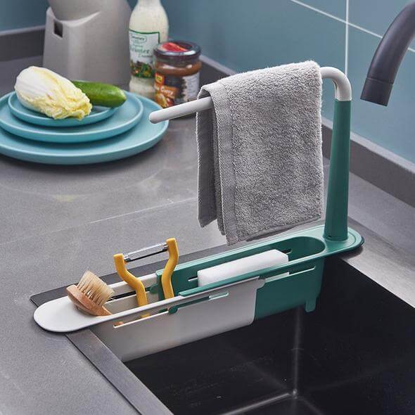 Updated Telescopic Sink Storage Rack - Image 3