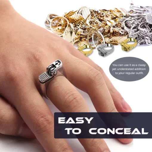 Oveallgo™ Defense Pepper Spray Survival Ring - Image 6