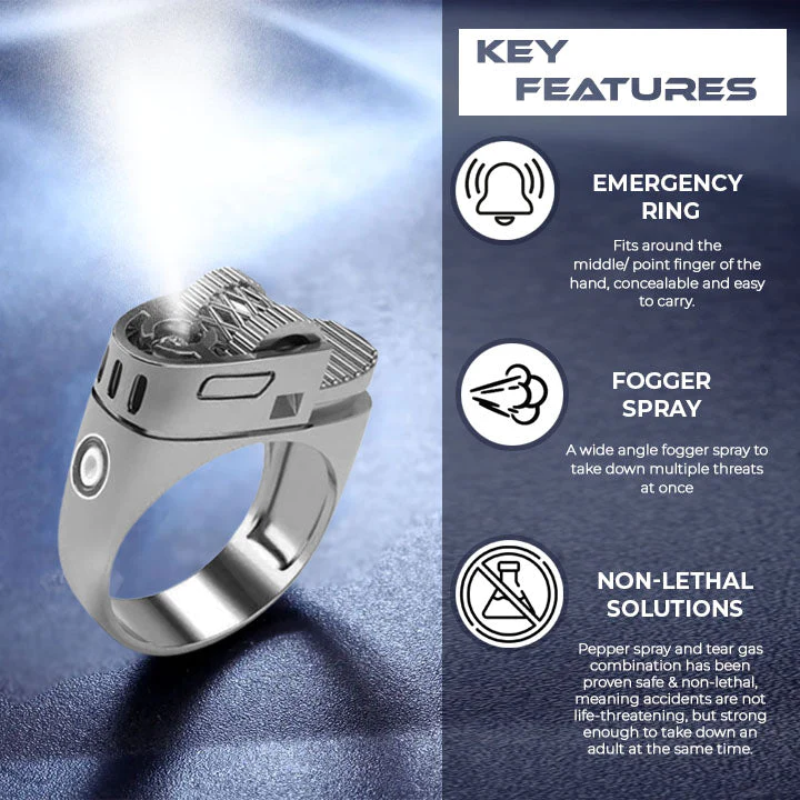 Oveallgo™ Defense Pepper Spray Survival Ring - Image 4