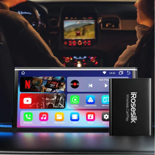 iRosesilk™ Ultimate Wireless CarPlay - Image 2