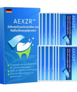 AEXZR™ Zahnnachwuchsstreifen aus Haifischknorpelprotein
