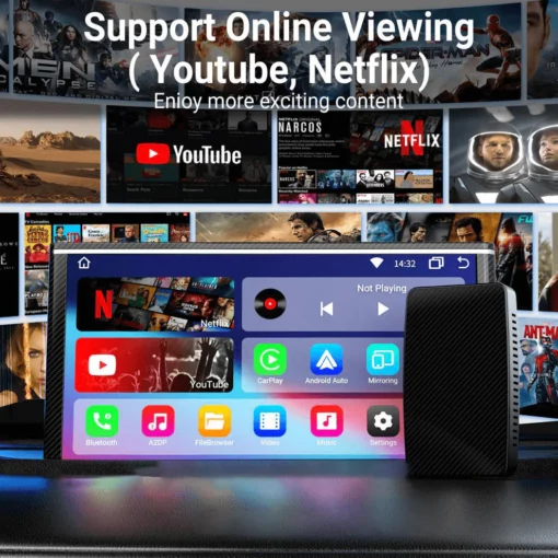 Oveallgo™ Play2Video All-in-one Wireless CarPlay/ Android Auto - Image 4