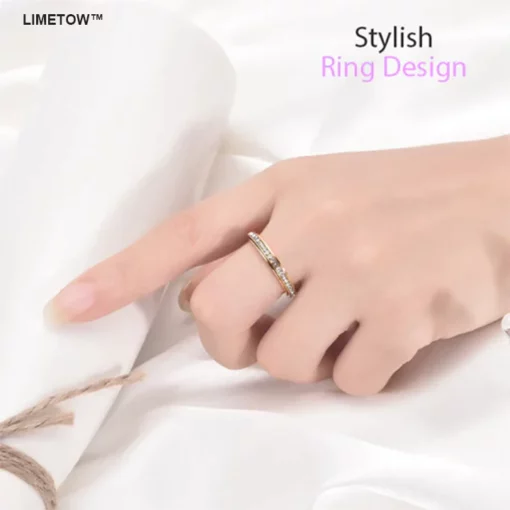 LIMETOW™ Moissanite Spinner Ring - Image 4