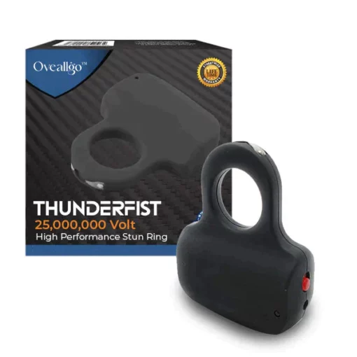 Oveallgo™ ThunderFist ULTRA 25,000,000 Volt High Performance Stun Ring - Image 6