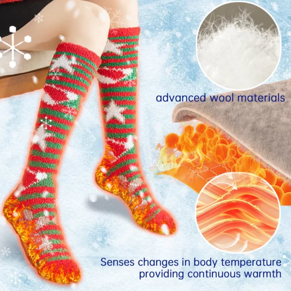 Sugoola™ Winter Warm Fleece Long Socks - Image 3