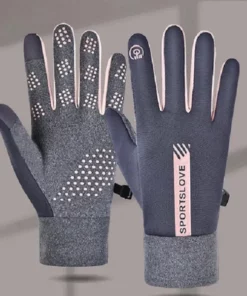 Wasserdichte Finger-Touchscreen-Handschuhe rutschfest und kältebeständig