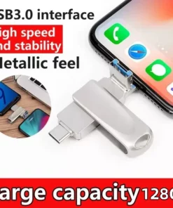 Large-capacity four-in-one mobile phone expansion flash drive