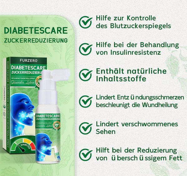 Furzero™ DiabetesCare SugarDown Gesundheitskontroll-Spray - Image 2