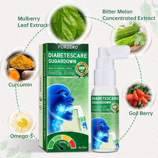Furzero™ DiabetesCare SugarDown Gesundheitskontroll-Spray - Image 7