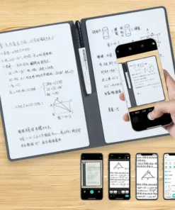 Smart Reusable Leather Notebook