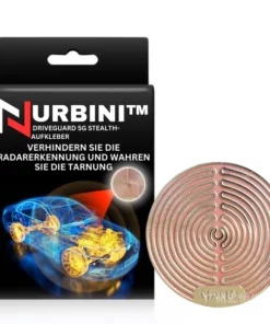 Nurbini™ DriveGuard 5G Stealth-Aufkleber