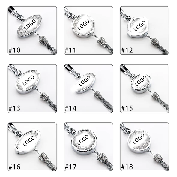 Auto-Rückspiegel-Parfüm-Anhänger zum Aufhängen/Diamond-encrusted aromatherapy pendant - Image 2