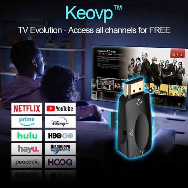 Keovp™ Smart TV Streaming Box