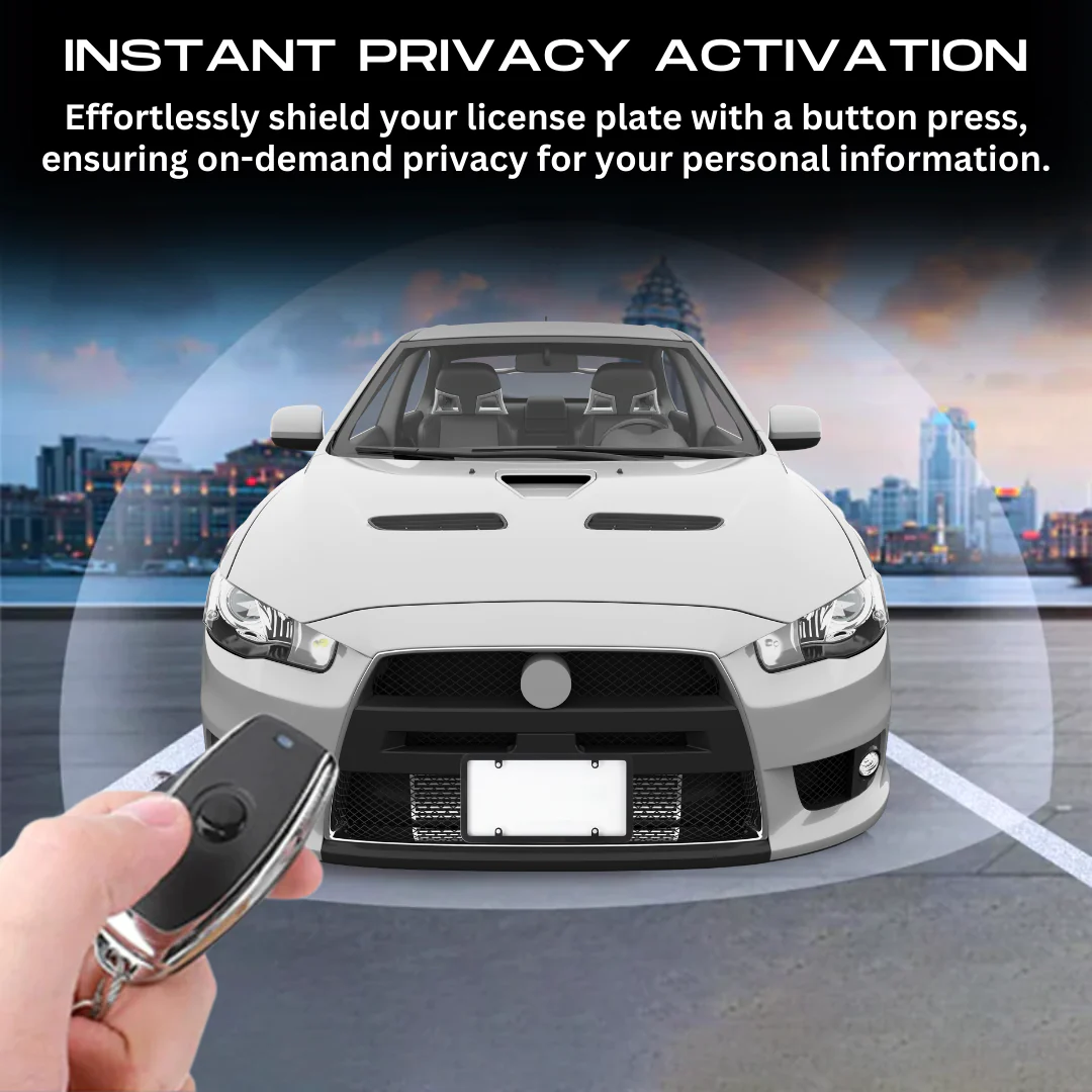 InviPlate™ LCD Car License Plate Protector - Image 3
