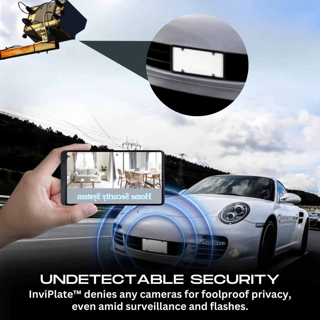 InviPlate™ LCD Car License Plate Protector - Image 7