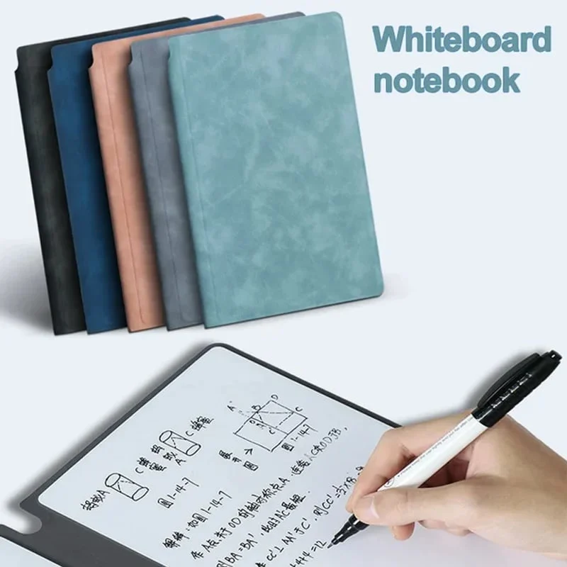 Smart Reusable Leather Notebook - Image 15