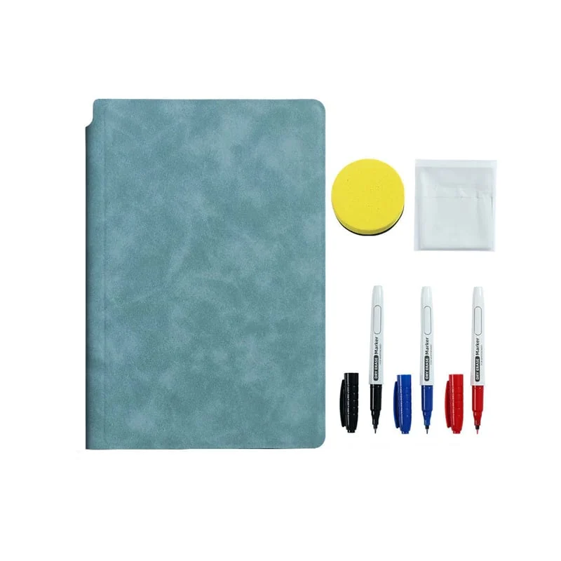 Smart Reusable Leather Notebook - Image 13