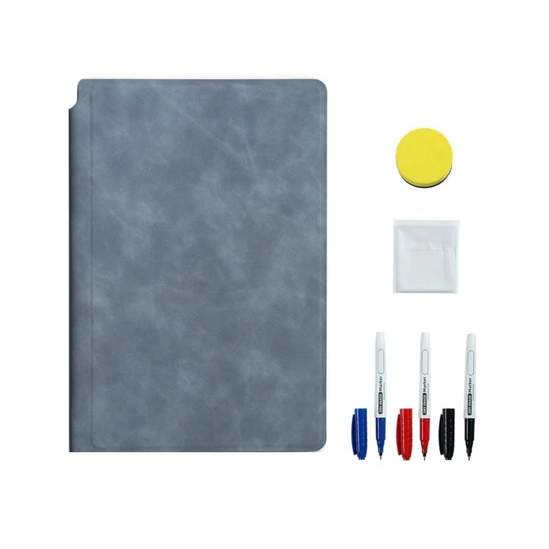 Smart Reusable Leather Notebook - Image 12