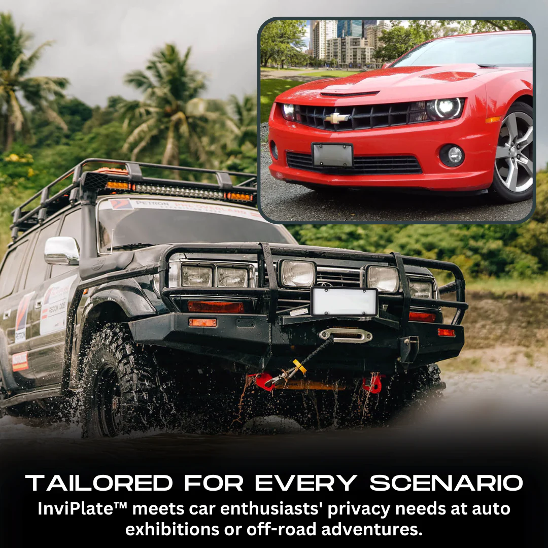 InviPlate™ LCD Car License Plate Protector - Image 8