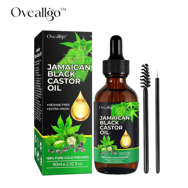 Oveallgo™ Hexane-Free Jamaican Black Castor Oil