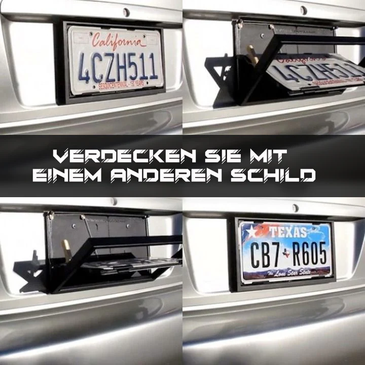 iRosesilk™ 3s PlateFlipper Kennzeichenhalter für Autos - Image 2