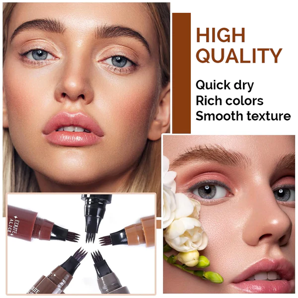 Oveallgo™ Professionell 4-Spitze Mircoblading Augenbrauen Tattoo Stift - Image 4