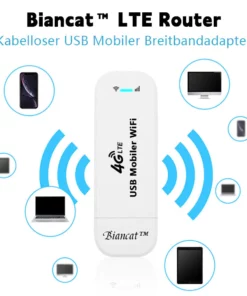 Biancat™ LTE-Router Kabelloser USB-Mobilfunk-Breitbandadapter