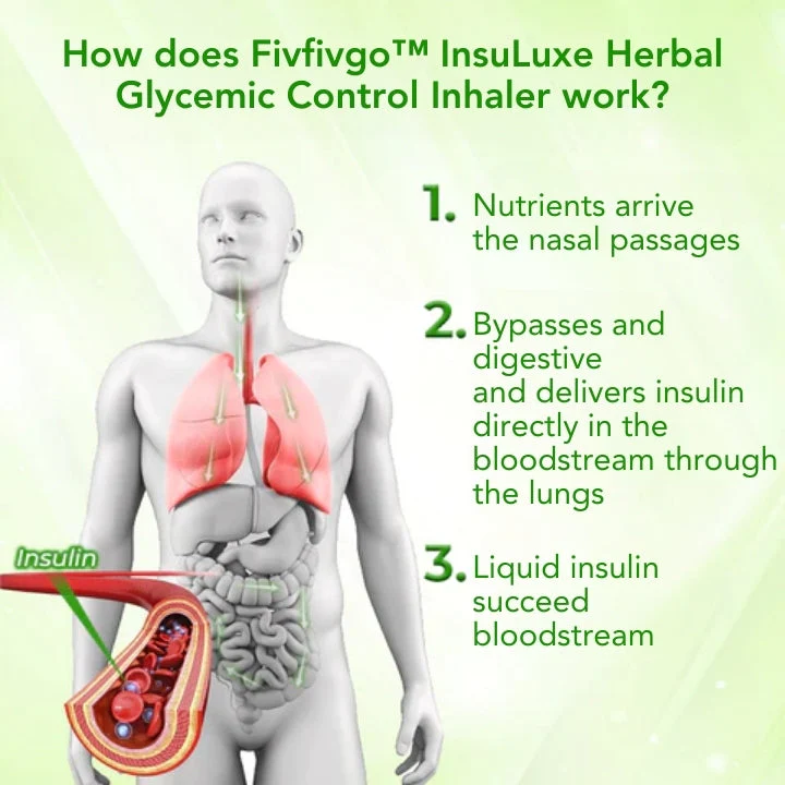 Fivfivgo™ InsuLuxe Herbal Glycemic Control Inhaler - Image 5