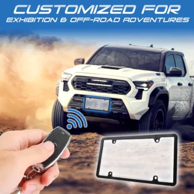 Furzero™ BlurNO. LED Car License Plate Frame - Image 4