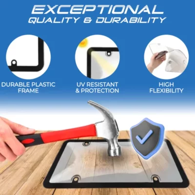 Furzero™ BlurNO. LED Car License Plate Frame - Image 5