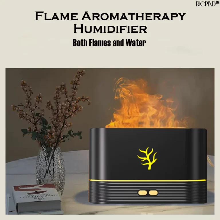 RICPIND Flame Aroma Ultrasonic Air Humidifier - Image 2
