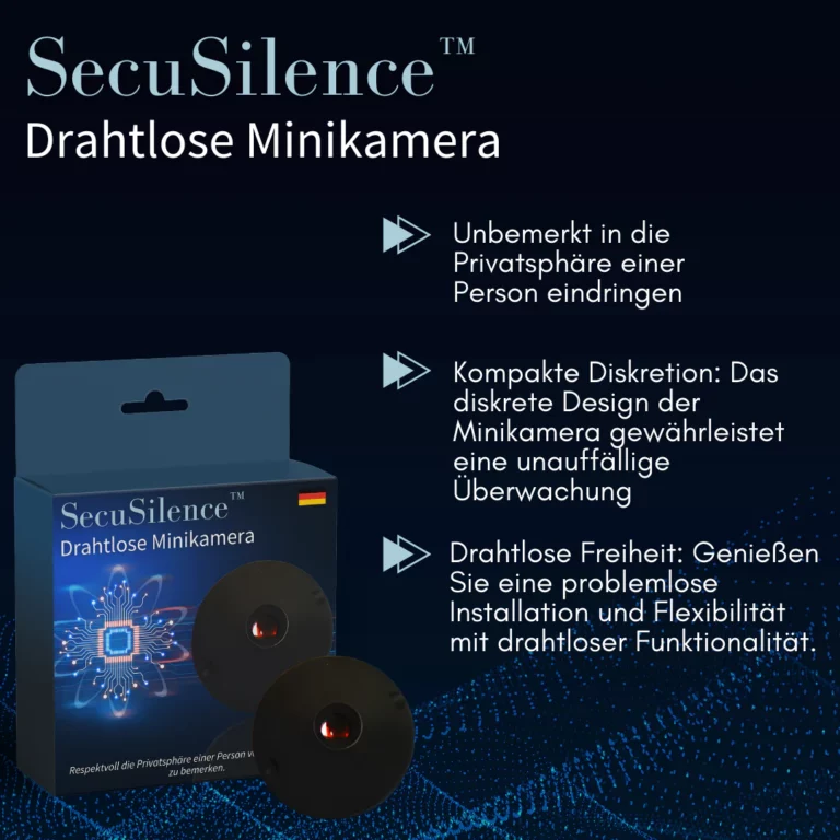 SecuSilence™ Drahtlose Minikamera - Image 8