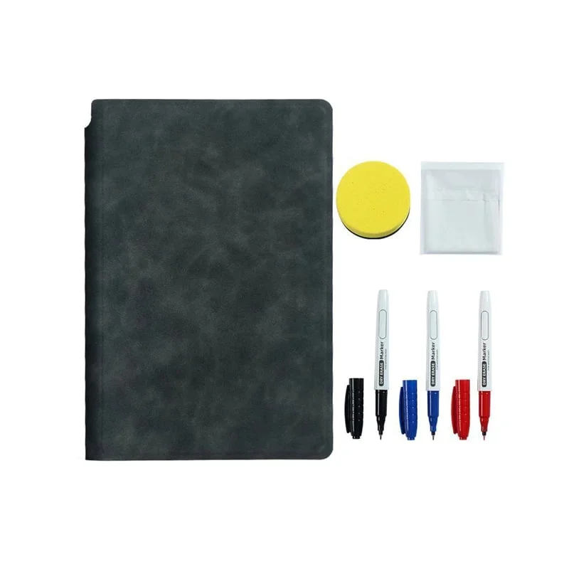 Smart Reusable Leather Notebook - Image 10