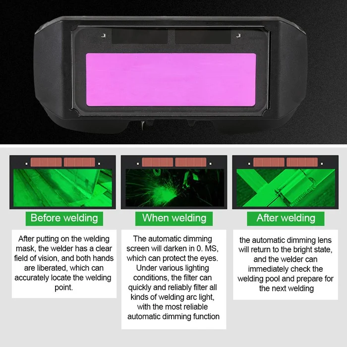 Auto Dimming Welding Glasses - Image 4