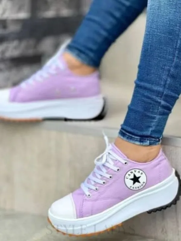 2024 Canvas Shoes Women Fashion Trainers - Image 6