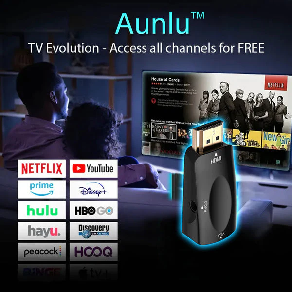 Aunlu™ Smart TV Streaming Box