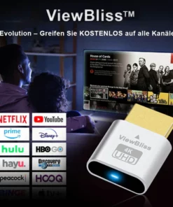 ViewBliss™ Smart TV Streaming Box - Zugriff auf alle Kanäle kostenlos