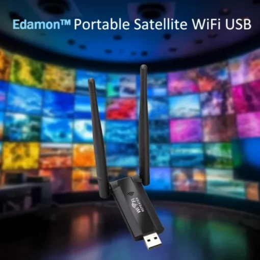 Edamon™ Portable Satellite WiFi USB