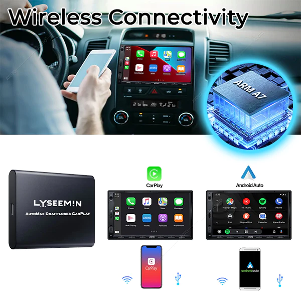 Lyseemin™ AutoMax Drahtloses-CarPlay - Image 7