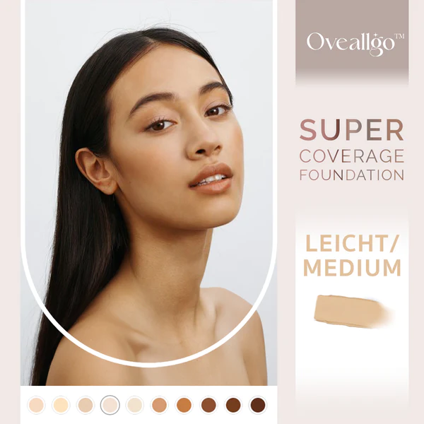 Oveallgo™ Super Coverage Foundation mit Polierpinsel