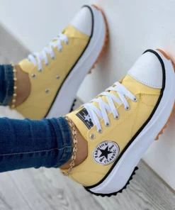 2024 Canvas Shoes Women Fashion Trainers