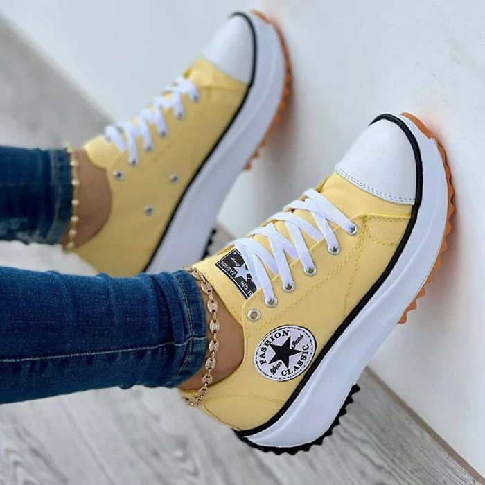 2024 Canvas Shoes Women Fashion Trainers