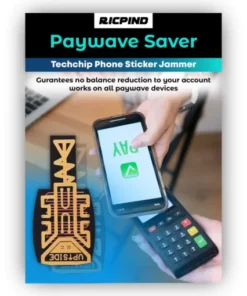 RICPIND 2 Paywave Saver Techchip Phone Sticker Jammer
