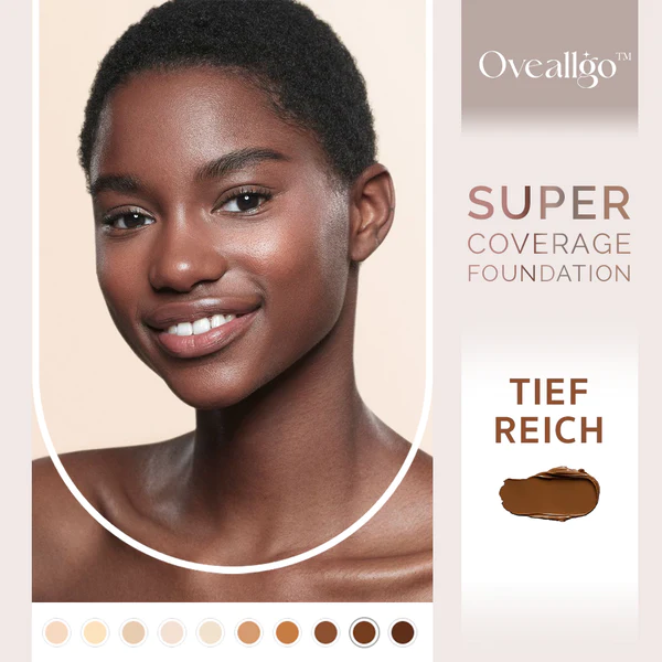 Oveallgo™ Super Coverage Foundation mit Polierpinsel - Image 19