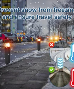 AirOmn™ Solar-Powered Electromagnetic Resonance De-Icing Light – Zero Energy Consumption